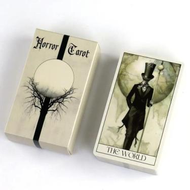 Imagem de Baralho De Tarô Gótico De Terror Com 78 Cartas Rider-Waite 103x6cm Jog