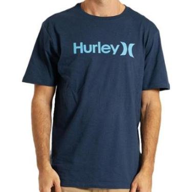 Imagem de CAMISETA HURLEY SILK OEO SOLID PLUS SIZE MARINHO MASCULINA-Masculino