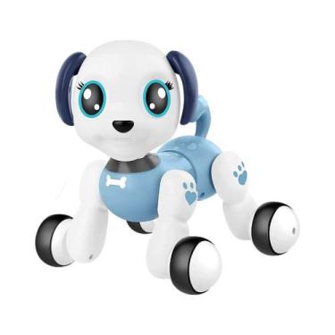Imagem de Robô Pet Interativo Infantil com Controle Remoto Anda Toca Música Luze