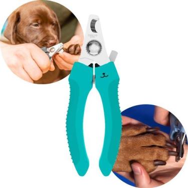 Imagem de Alicate de Unhas Para Pet Pequeno Azul Propetz