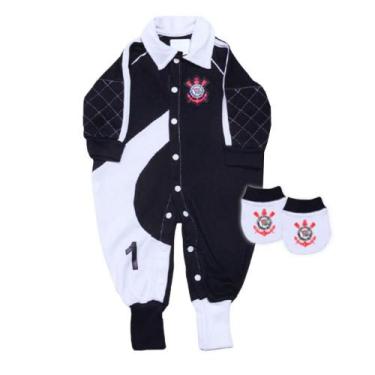 Imagem de Macacão Bebê Goleiro Corinthians Longo Oficial - Revedor, P