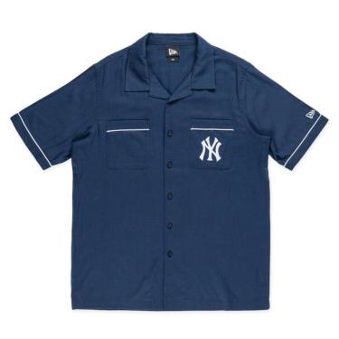 Imagem de Camisa New Era Lifestyle New York Yankees MLB Azul-Masculino