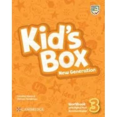 Imagem de American Kid's Box New Generation 3 - Workbook With Digital Pack