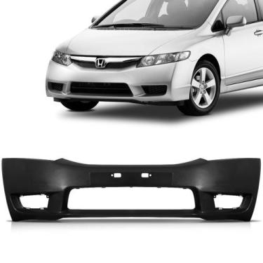 Imagem de Parachoque Dianteiro Civic 2008 2009 2010 2011 Com Furo - Dts