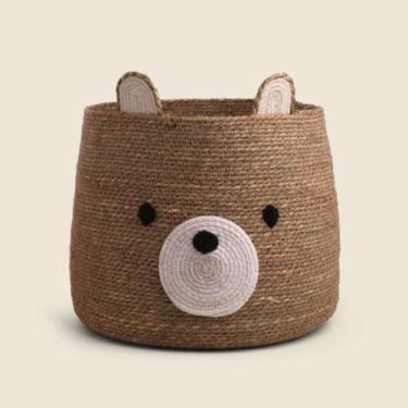 Imagem de Cesto Teddy Fibra Natural 39cm - ABABY