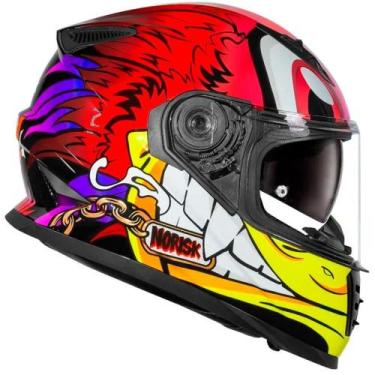 Imagem de Capacete Norisk FF302 Soul II Loko, Vermelho, 56
