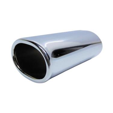 Imagem de Ponteira De Escape Oval Reta 2.1/2 Polegadas Universal - DISKSCAP