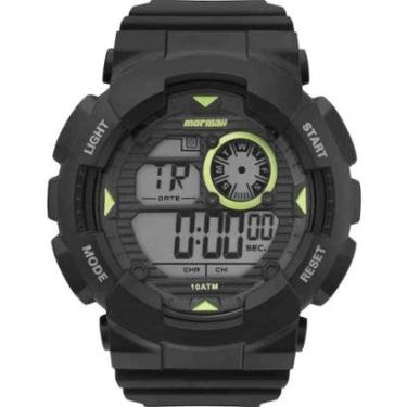 Imagem de Relógio Preto Masculino Mormaii Wave MO3415/8C-Masculino
