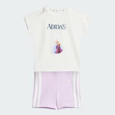 Imagem de Conjunto Infantil Adidas Camisetas Disney Frozen-Unissex