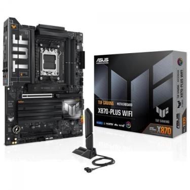 Imagem de Placa Mãe Asus TUF Gaming X870-Plus WiFi, Chipset X870, AMD AM5, WiFi 