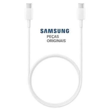 Imagem de Cabo Original USB-C com saída padrão type-C Samsung Galaxy Note A80 SM