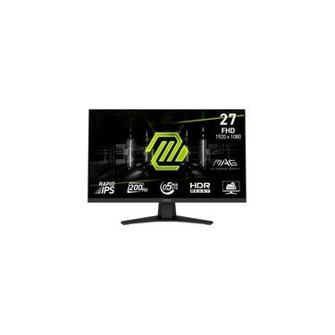 Imagem de Monitor Gamer MSI MAG 27", Full HD, 200Hz, 0.5ms, Rapid IPS, Adaptive-Sync, HDR Ready,...