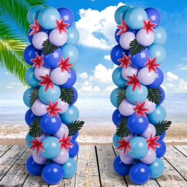 Imagem de Decorações de festa de aniversário com balão, kit Garland Arch, 169 un
