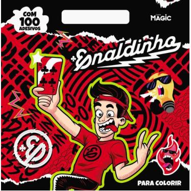 Imagem de Livro - Enaldinho - Colorir com alça e 100 adesivos