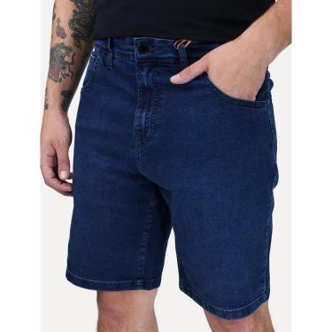 Imagem de Bermuda John John Jeans Masculina Regular Chelsea Azul Escuro 17.09.0382 74-Masculino