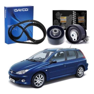Imagem de Kit Correia Dentada Tensor 206 Sw 1.6 16v 1999 A 2011 - Dayco