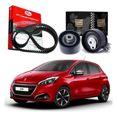 Imagem de Kit Correia Dentada Tensor Peugeot 208 1.6 16v 2017 A 2020 - Gates