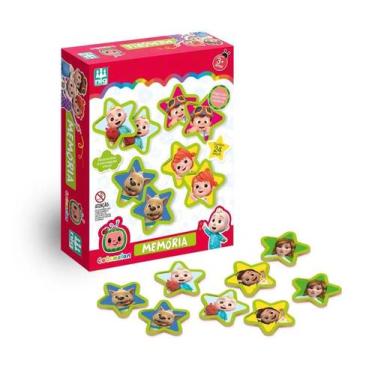 Imagem de Jogo da Memória em Madeira Cocomelon - Nig Brinquedos 0513