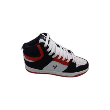 Imagem de Tenis cano alto botinha skate casual masculino conforto lejon lj 1766,