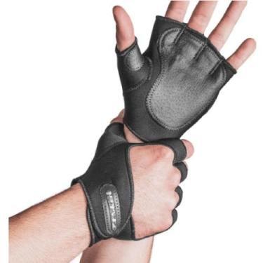 Imagem de Luva Poker Bike/Musculação - Preto, Preto, M