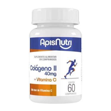 Imagem de Colágeno Tipo II + Vitamina C ApisNutri 60 Comprimidos