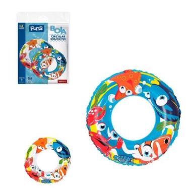 Imagem de Boia Inflável Infantil Oceano 50cm Praia Piscina - Wellmix
