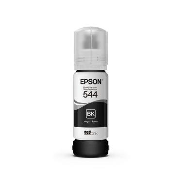 Imagem de Refil de Tinta T544122-BR Preto 65ml para Impressoras Ecotank Rendimento 4.500 Páginas Epson