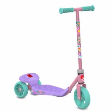 Imagem de Patinete Infantil - 3 Rodas - Primeiro Rosa - Bandeirante