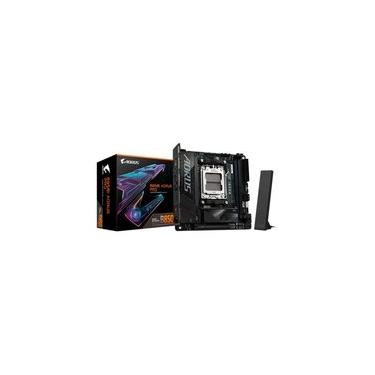 Imagem de Placa Mãe Gigabyte B850I AORUS PRO, AMD AM5, Mini ITX, DDR5, RGB, Wi-Fi 7, Bluetooth, Preto - 9AB85IPRO-00