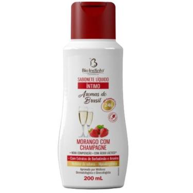 Imagem de Sabonete Íntimo Morango com Champagne 200ml - Bio Instinto