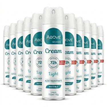 Imagem de Kit com 12un Desodorante Antitranspirante Above Cream Light 72 Horas 1