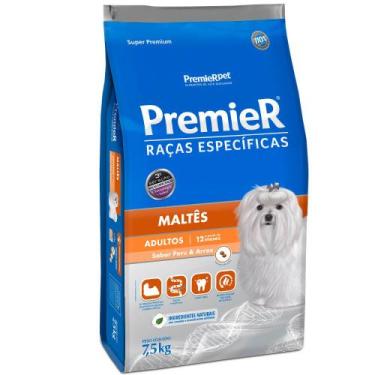 Imagem de Ração Premier Raças Específicas Para Cães Maltês Adultos Sabor Peru e 