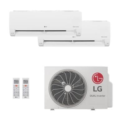 Imagem de Ar Condicionado Bi Split Inverter LG 9000 e 12000 BTU/h Frio S32Q16UAGA0.EB2GAM1 – 220 Volts
