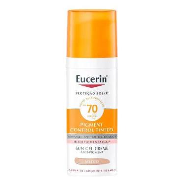 Imagem de Protetor Solar Pigment Control Tinted Médio Fps70 50g - Eucer