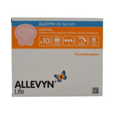 Imagem de Curativo Allevyn Life Sacrum 17,2x17,5cm Smith Nephew, 17,2 x 17,5 cm