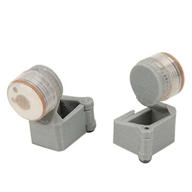 Imagem de Holofote RC, acessório de drone mini-acessório durável luz noturna drone, conjunto de design profissional lanterna drone de brinquedo(cinza)