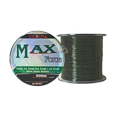 Imagem de Linha de Pesca Monofilamento Maruri Max Force Verde Musgo 6.0 0.43mm 43 Lb 500m