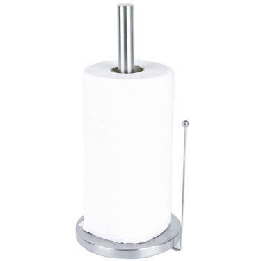 Imagem de Porta Papel Toalha Mesa Cozinha - Inox