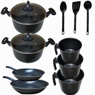 Imagem de Conjunto Teflon Antiaderente Com 10 Peças