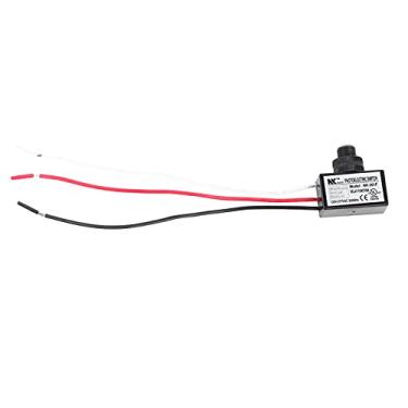 Imagem de Interruptor fotoel¨¦trico 120V-277Vac, sensor de luz fotoc¨¦lula, sensor crep¨²sculo ao amanhecer, sensor fotoc¨¦lula para lumin¨¢rias, interruptor de luzes led r¨ªgidas, Controle de sensor interruptor