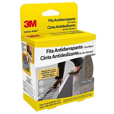 Imagem de 3M, Safety-Walk, Fita Antiderrapante, Cinza, 50mm x 5m