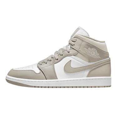 Imagem de Jordan Mens Air Jordan 1 Mid 554724 082 Linen - Size 14