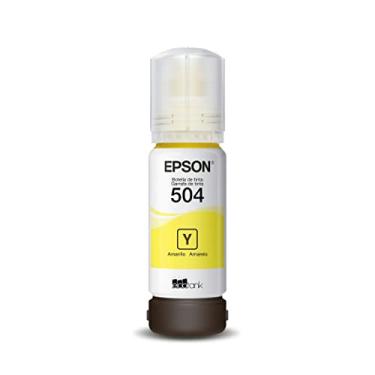 Imagem de Garrafa de Tinta Original Epson EcoTank T504 Amarelo - T504420