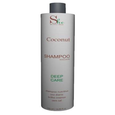 Imagem de Shampoo Profissional Limpeza Profunda 500 Ml - She