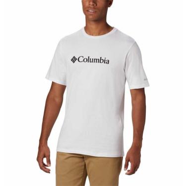 Imagem de Camiseta Columbia Masculina Basic Logo Branco
