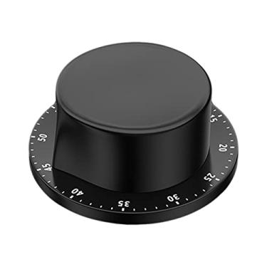 Imagem de Tingpai Temporizador de cozinha Sem necessidade de pilhas Temporizador manual Aço inoxidável Mecânico Rotativo Alarme magnético Ba ing Timer de gerenciamento de tempo Temporizador de treino de contag