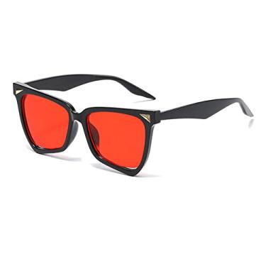 Imagem de Personality Hollow Rainbow Cat Sunglass Eye Design Polarizado Anti-ultravioleta UV400 Óculos Casuais para Adultos, Mulheres, Homens, C2, Tamanho Único