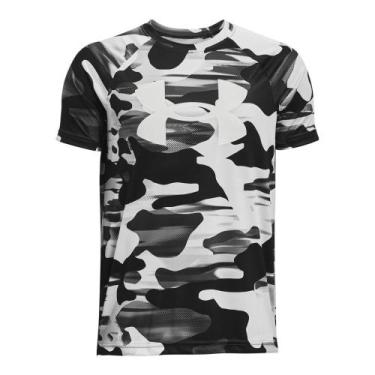 Imagem de Camiseta De Treino Infantil Under Armour Tech Bl Printed