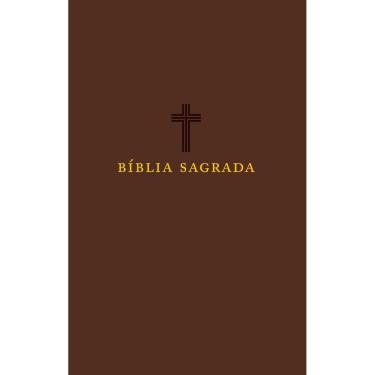 Imagem de Bíblia Sagrada Acf Letra Grande - Capa Marrom