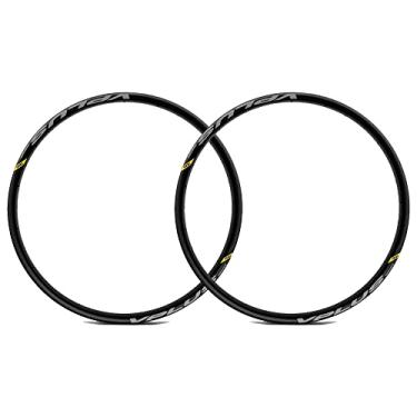Imagem de Kit 2 Aros Roda 29/28 Furos Parede Dupla Bike Mtb Enduro Valvula Presta Fina VPlus Vzan